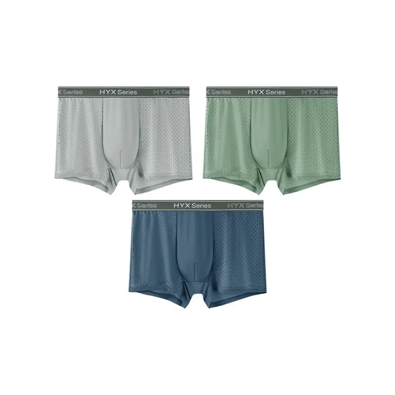 H YXIANG Underpants Men's 3 Pack-0