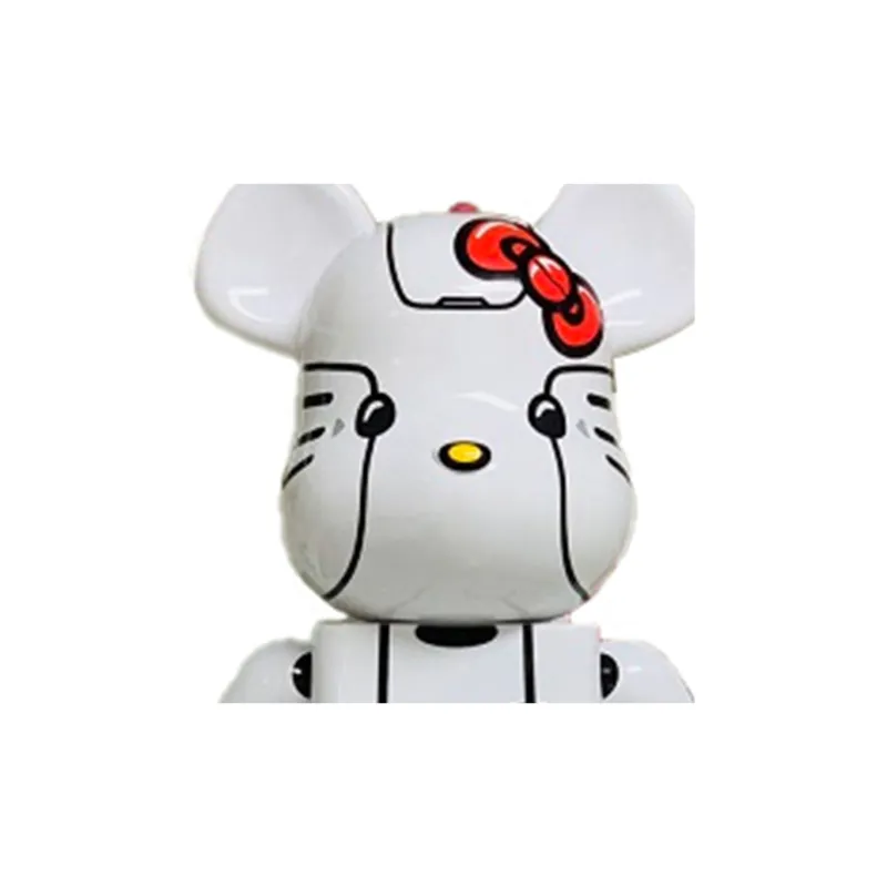 Bearbrick Robot Hello Kitty White-1