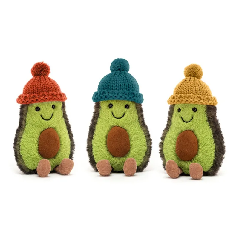 JELLYCAT Amuseable Cozi Avocado Mustard Plush Toy-2