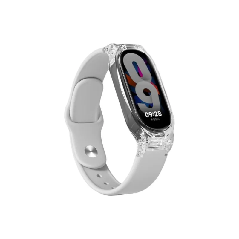 Yu Qing Xiaomi Mi Band 9/8/7/NFC Edition Xiaomi Compatibility Watch Band 19cm Silicone Material-3