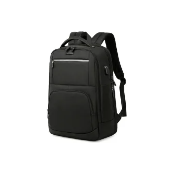 EDISON Oxford Backpack Regular Men's Black/Gray