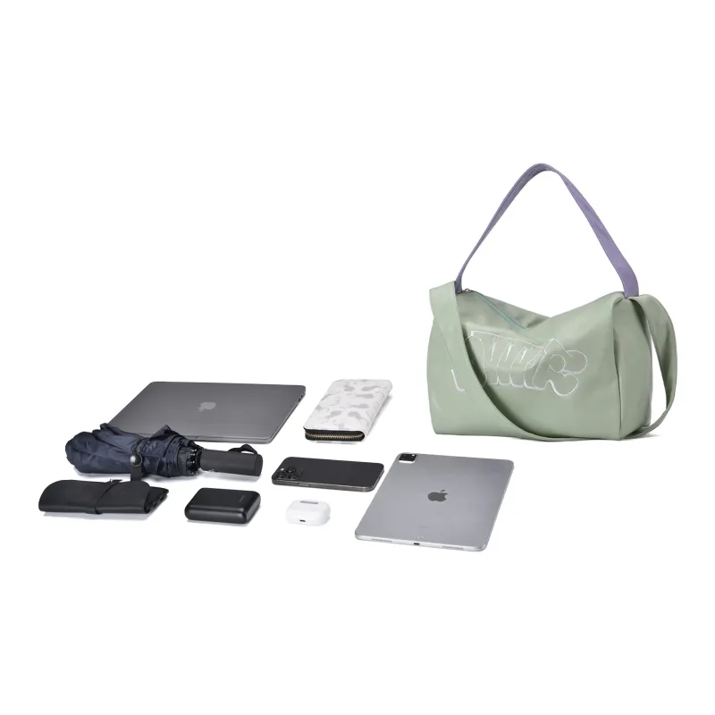 LOVVVVE PU Fitness Yoga Bag, Shoulder Bag Regular Women's Green-7