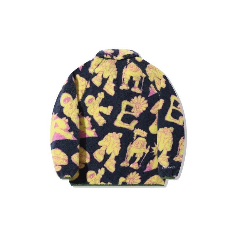 LiNing Sweatshirt Men's Midnight Blue All Over Print-1