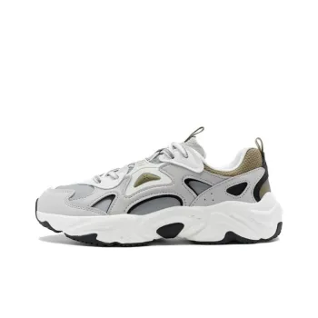 XTEP New Year Collection Slip-Resistant Low-Top Casual Shoes Men's Gray Green