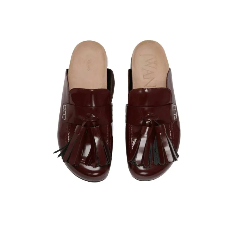 JW Anderson Tassel-detail Leather Mules Women's-4