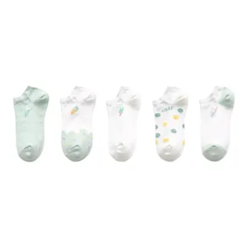 MIIOW Ankle Socks Women's 5 Pack