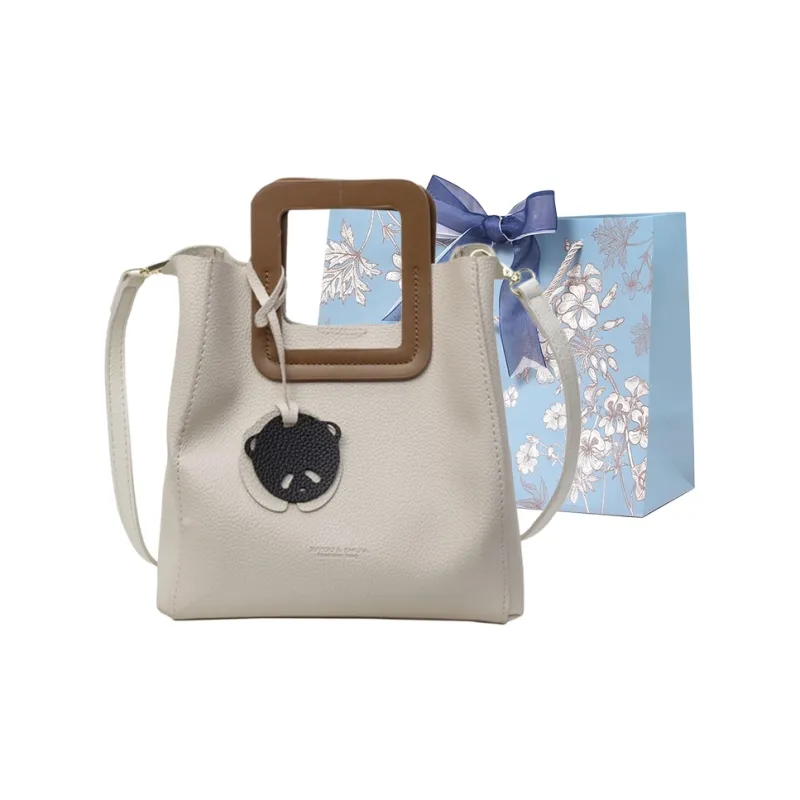REDOO PU Shoulder Bag Women's Black/Ecru/Pink/Blue-3