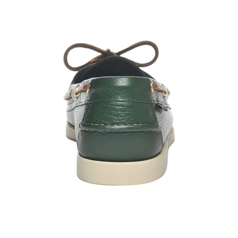Sebago Docksides Boat Shoes Men's Green-3
