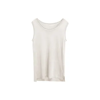 Flowers In Water Tank Top Women's Apricot