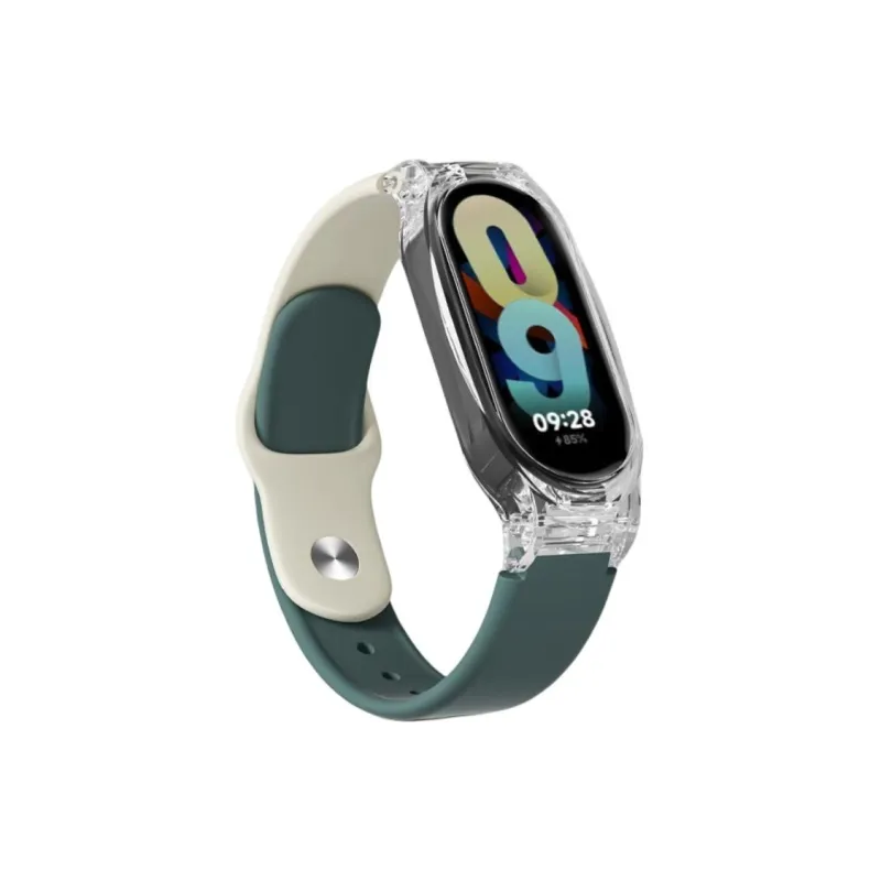 Yu Qing Xiaomi Mi Band 9/8/7/NFC Edition Xiaomi Compatibility Watch Band 19cm Silicone Material-14