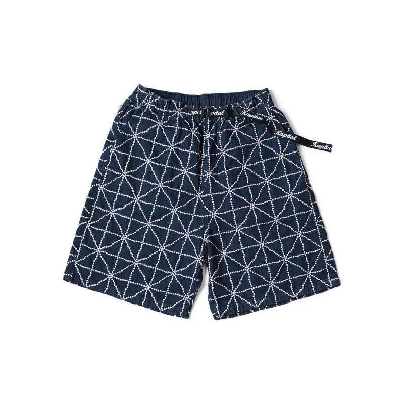 Kapital Denim Shorts Men's Indigo-1