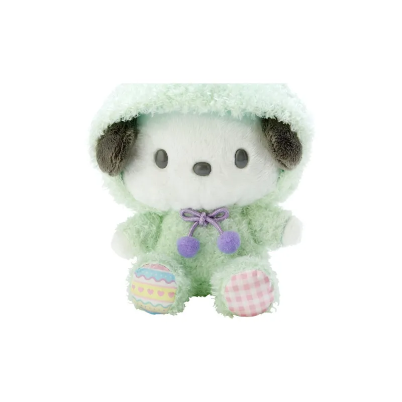 Sanrio Pochacco Stand Up Styling Green Dolls Plush Doll 29cm Height-2