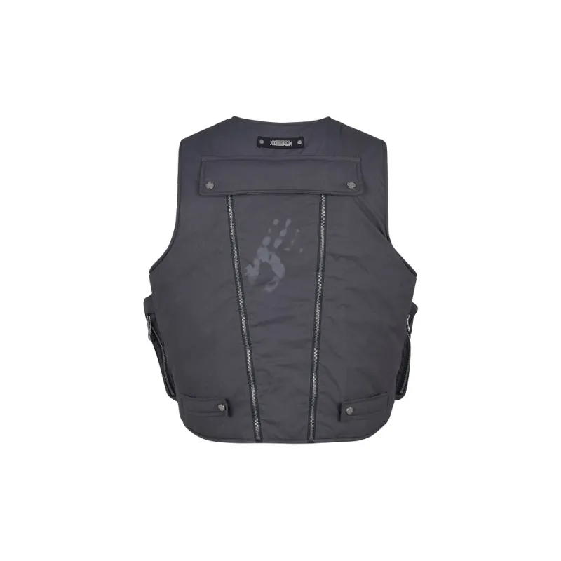 Merge Lab. Vest Unisex Black Gray-1
