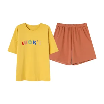 FOREVER 21 Pajama Set Women's Yellow