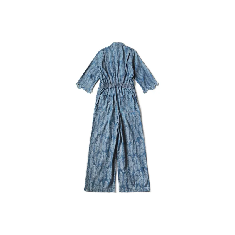 Kapital Magpie Denim Jumpsuit-1