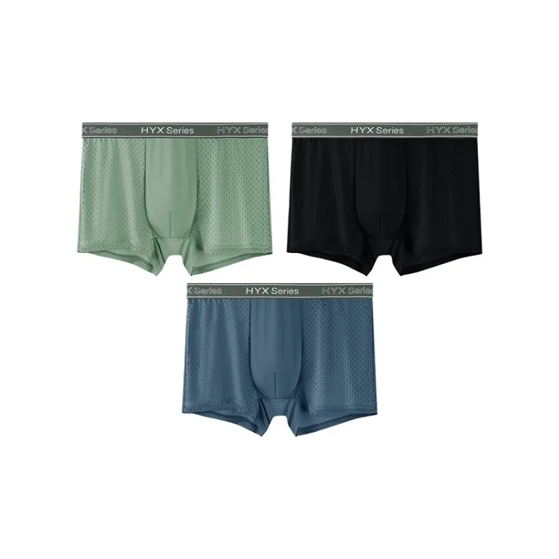 H YXIANG Underpants Men's 3 Pack-3
