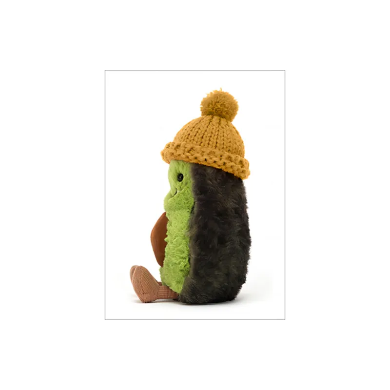 JELLYCAT Amuseable Cozi Avocado Mustard Plush Toy-3