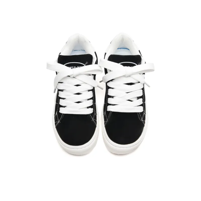 OAOQ Wear-resistant And Lightweight Low-Top Skateboard Shoes Unisex Box-3