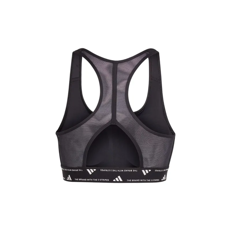 Adidas Free Shipping With AdiClub Powerreact Training Medium Support Hyperglam Bra-1