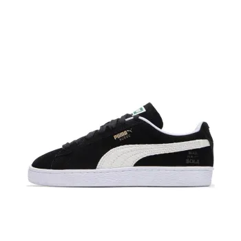 PUMA Suede Forever Dance Anti Slip And Wear Resistant Lightweight Low Top Skateboard Shoes Unisex Black