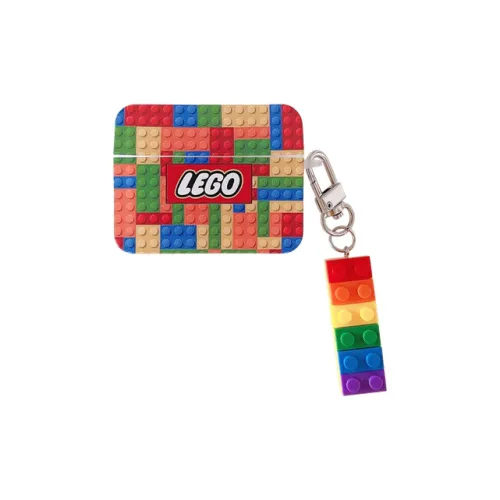 GUCADI For Airpods1/2/3Airpods Pro1/2 Plastic Creative Trendy And Cool Multicolor LEGO Apple Bluetooth Headphone Case