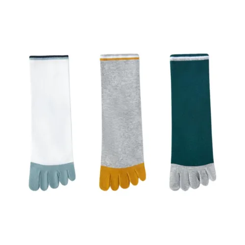 MIIOW Mid-Calf Socks Men's 3 Pack