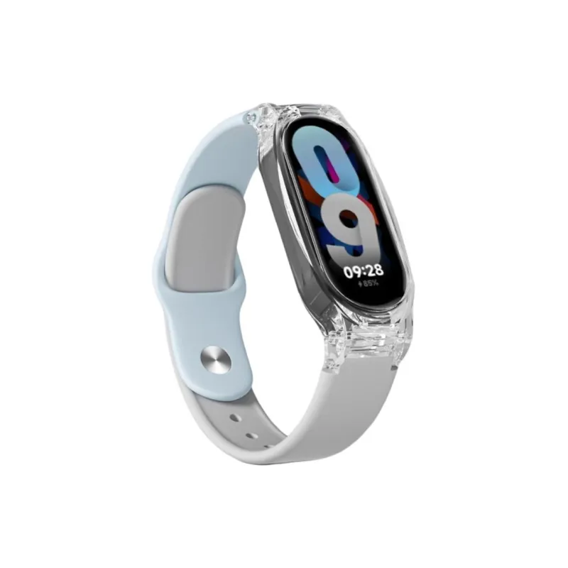 Yu Qing Xiaomi Mi Band 9/8/7/NFC Edition Xiaomi Compatibility Watch Band 19cm Silicone Material-12