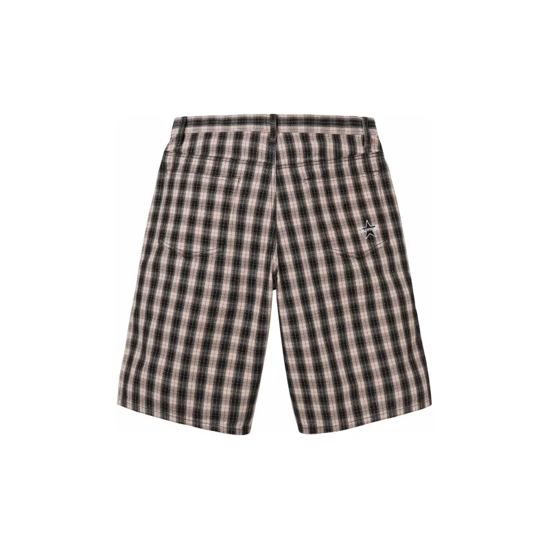 Supreme Plaid Baggy Short-1