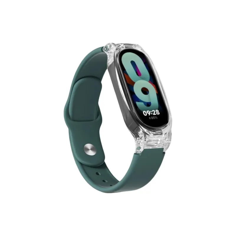 Yu Qing Xiaomi Mi Band 9/8/7/NFC Edition Xiaomi Compatibility Watch Band 19cm Silicone Material-7