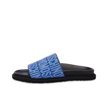 MOSCHINO Slide Slippers Women's Blue