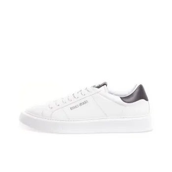 Roberto Cavalli Low-Top Skateboard Shoes Men's White
