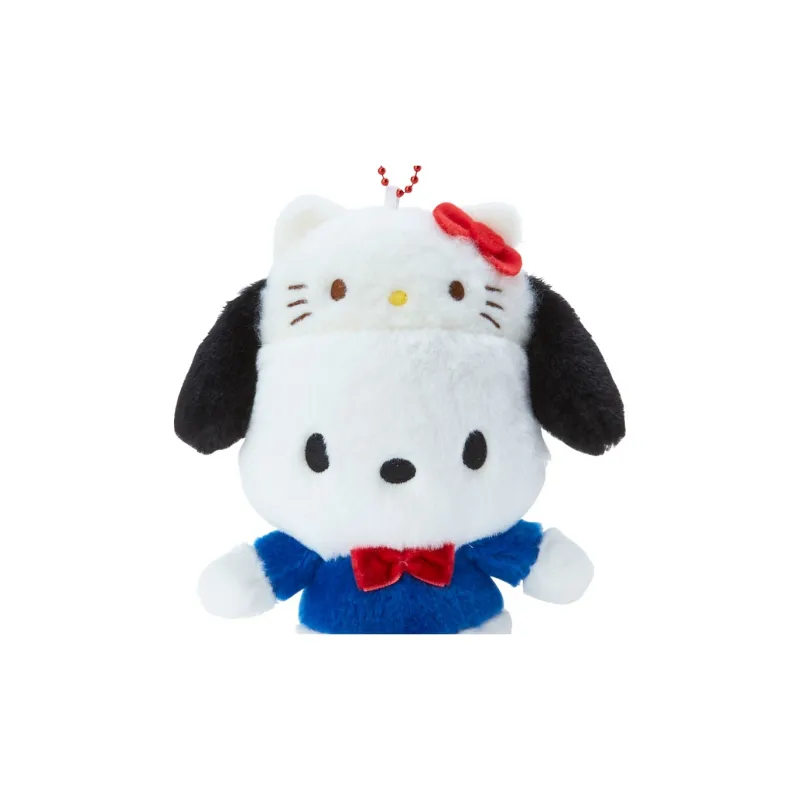 Sanrio Pochacco Hello Kitty 50th Anniversary Dolls Plush Pendant 15.5cm High-2