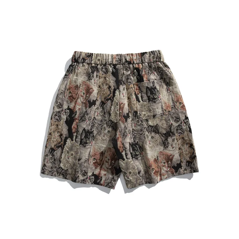 OWF Casual Shorts Unisex Santorini Brown-1