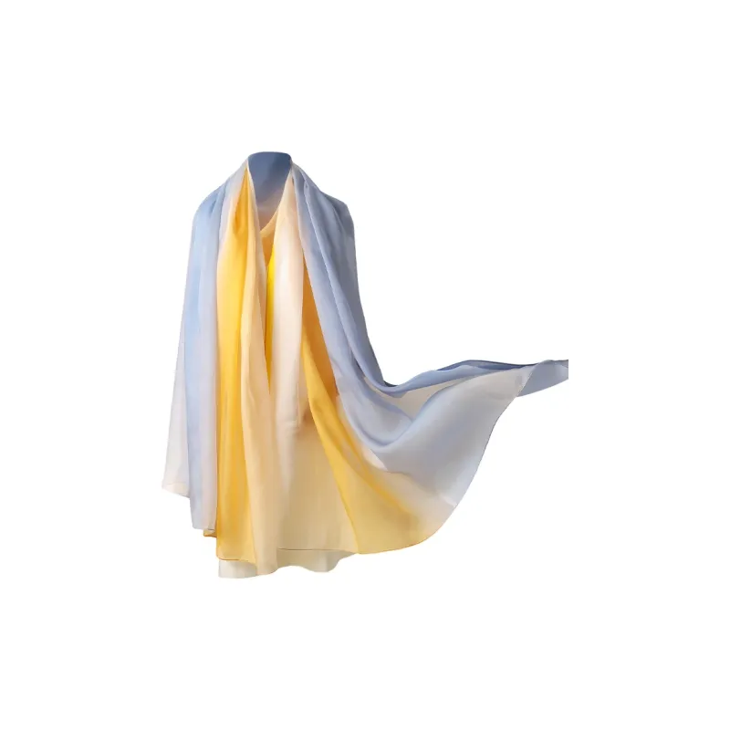Hang Silk Road 100% Mulberry Silk Silk Scarves Women's-4