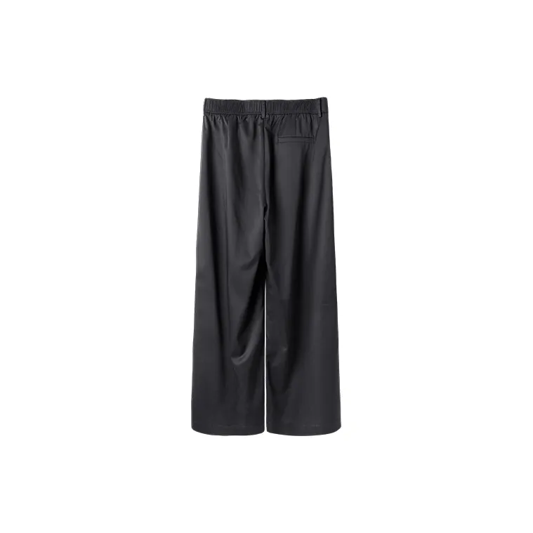 HUANXIANGZHE Casual Pants Unisex Black-1
