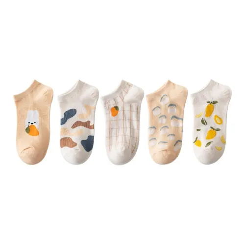 MIIOW Ankle Socks Women's 5 Pack