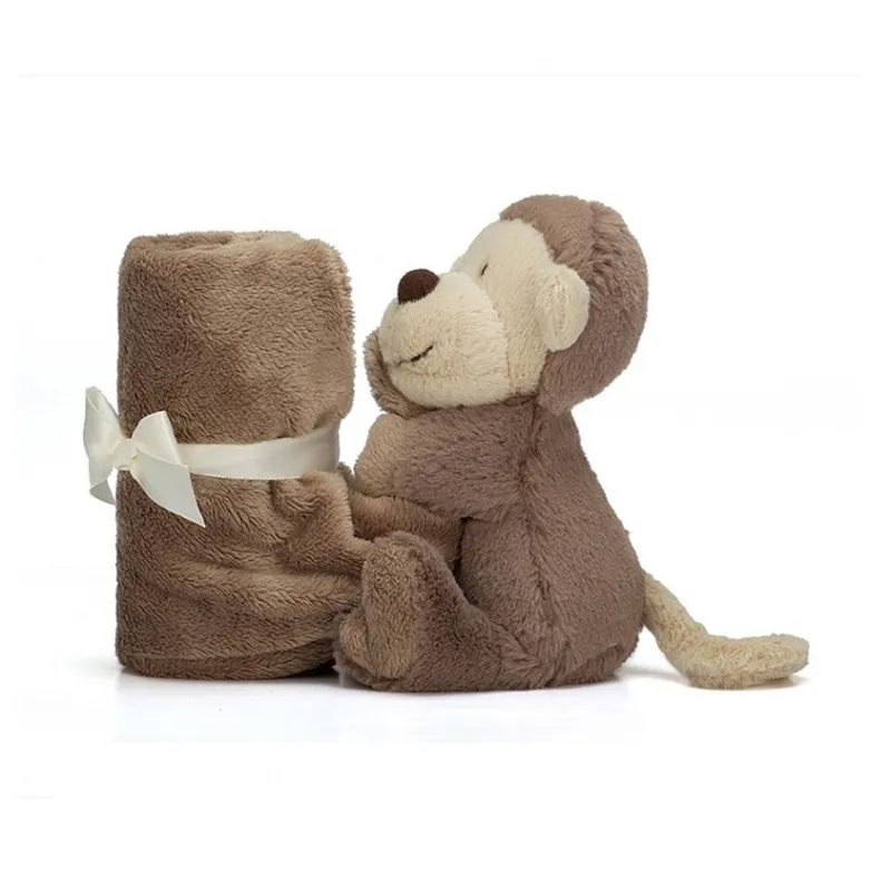 JELLYCAT Bashful Monkey Soother-2