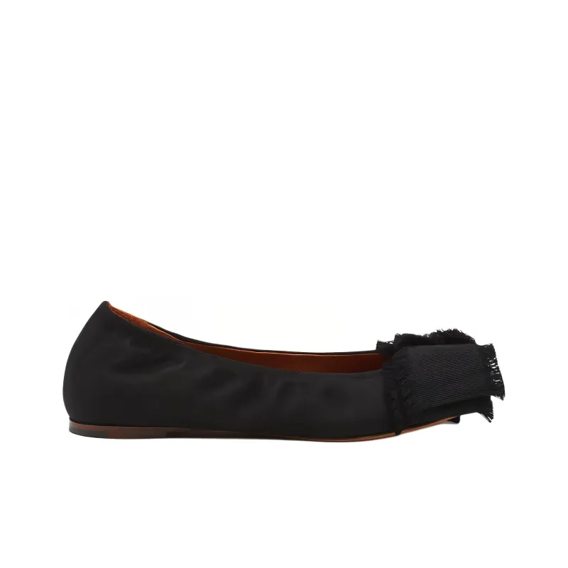 Lanvin Bow-embellished Ballerina Shoes-1