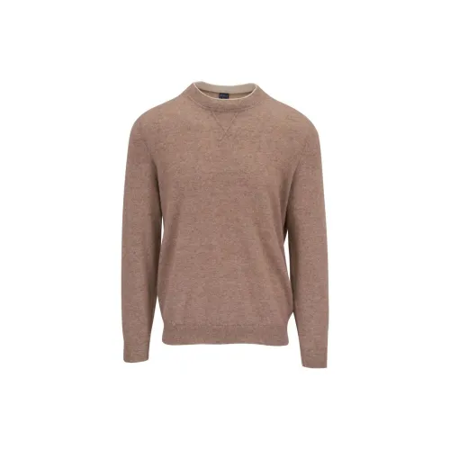 FEDELI David Cashmere-linen Blend Jumper