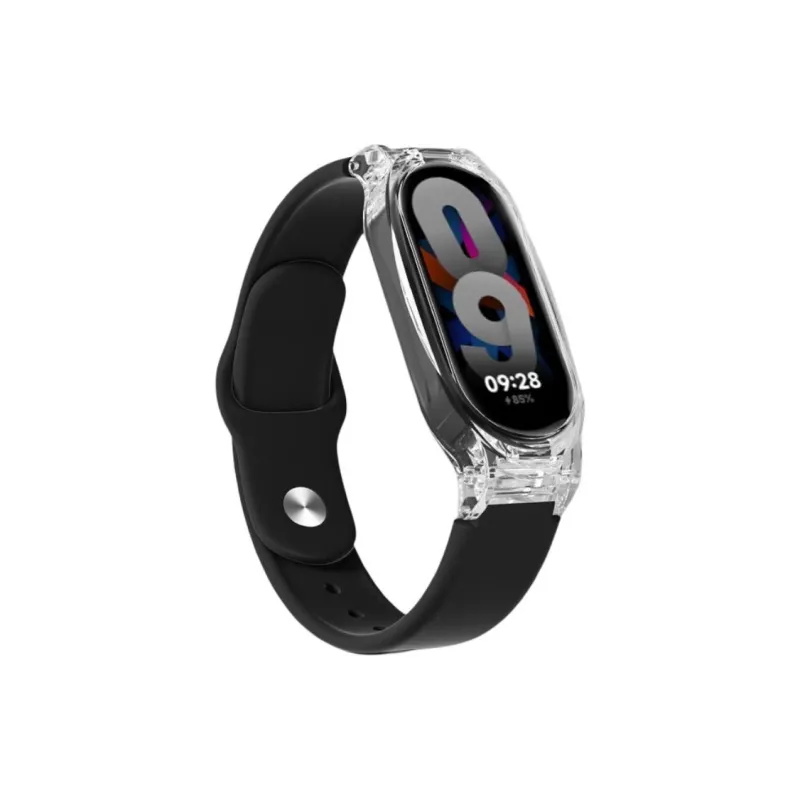 Yu Qing Xiaomi Mi Band 9/8/7/NFC Edition Xiaomi Compatibility Watch Band 19cm Silicone Material-5