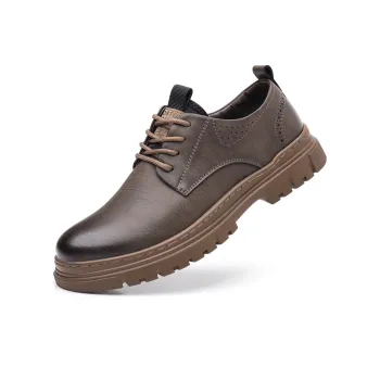 PTLS Men's Casual Shoes Men Low Top Black/Brown