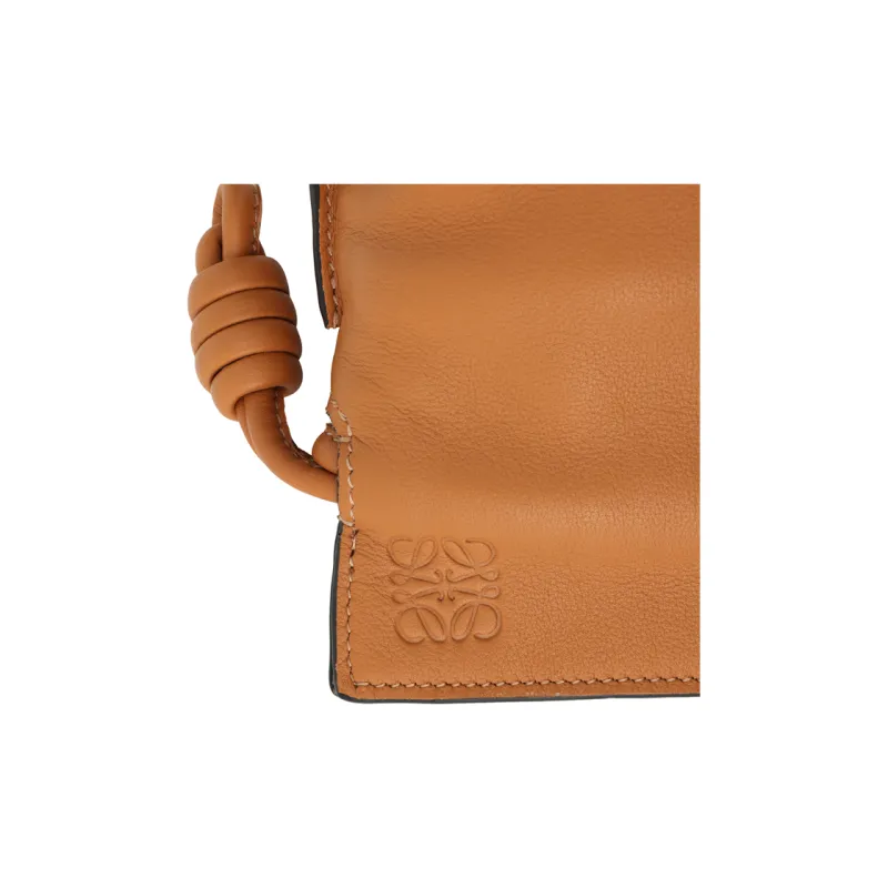 LOEWE Nappa Cowhide Leather Clutch, Shoulder Bag, Crossbody Bag Extra Mini Women's Brown-8