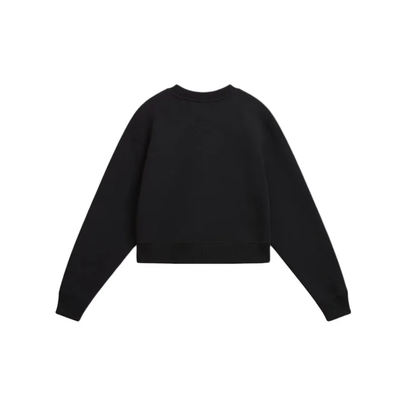 Vans GO ANYPLACE CROP CREW SWEATSHIRT Sweatshirt Women's Black-1