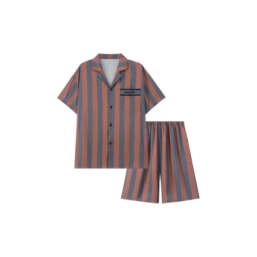 CAIHENGTONG Pajama Set Men's Multicolor