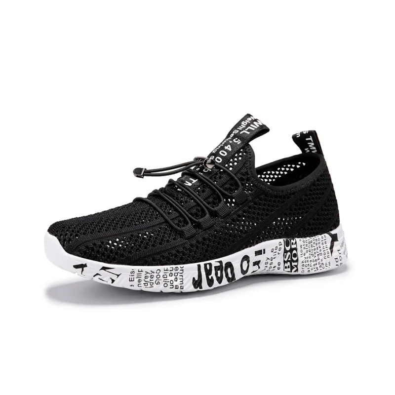 GESENLANG Beach Tennis Shoes Slip Resistant, Breathable, Quick Dry River Trekking Shoes Men's Black-1
