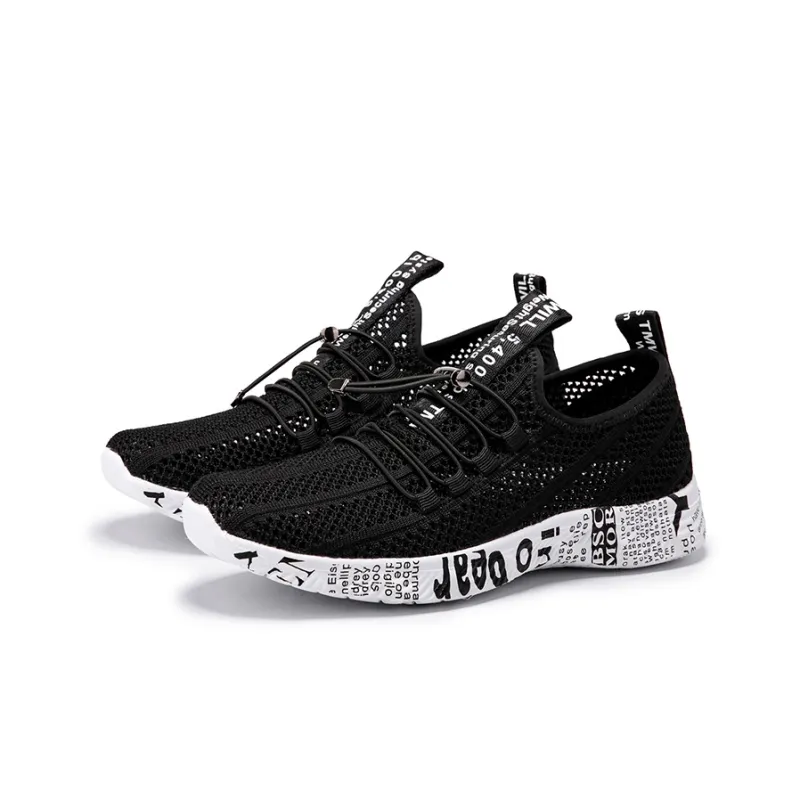 GESENLANG Beach Tennis Shoes Slip Resistant, Breathable, Quick Dry River Trekking Shoes Men's Black-5