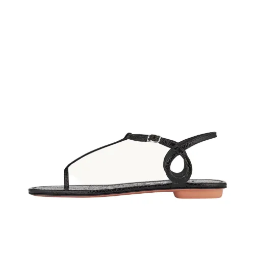 AQUAZZURA Almost Bare Strap Sandals Women's Black