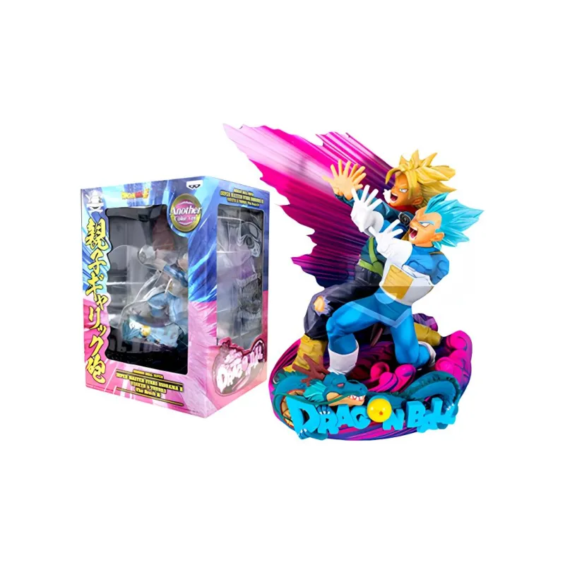 BANPRESTO Vegeta Glasses Factory Limited Dragon Ball Super Saiyan Trunks & Super Saiyan God SSGSS Scale Figures 15cm-2