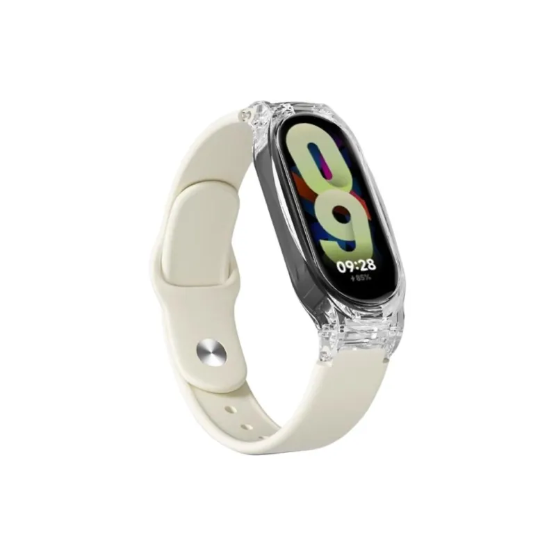 Yu Qing Xiaomi Mi Band 9/8/7/NFC Edition Xiaomi Compatibility Watch Band 19cm Silicone Material-1