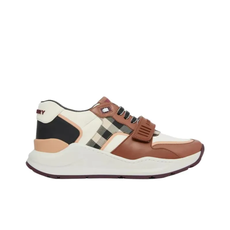 Burberry Ramsey Beige Brown Check Women's-1